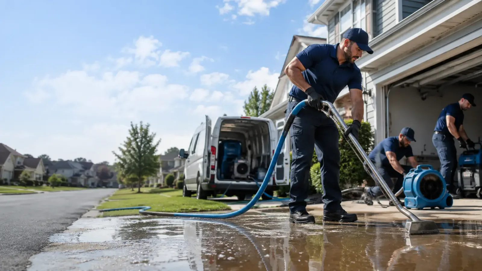 Flood Damage Restoration in Brisbane, CA